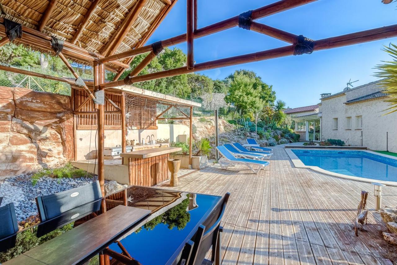 Apartament Beau T3 Au Mont Des Oiseaux Hyères Zewnętrze zdjęcie